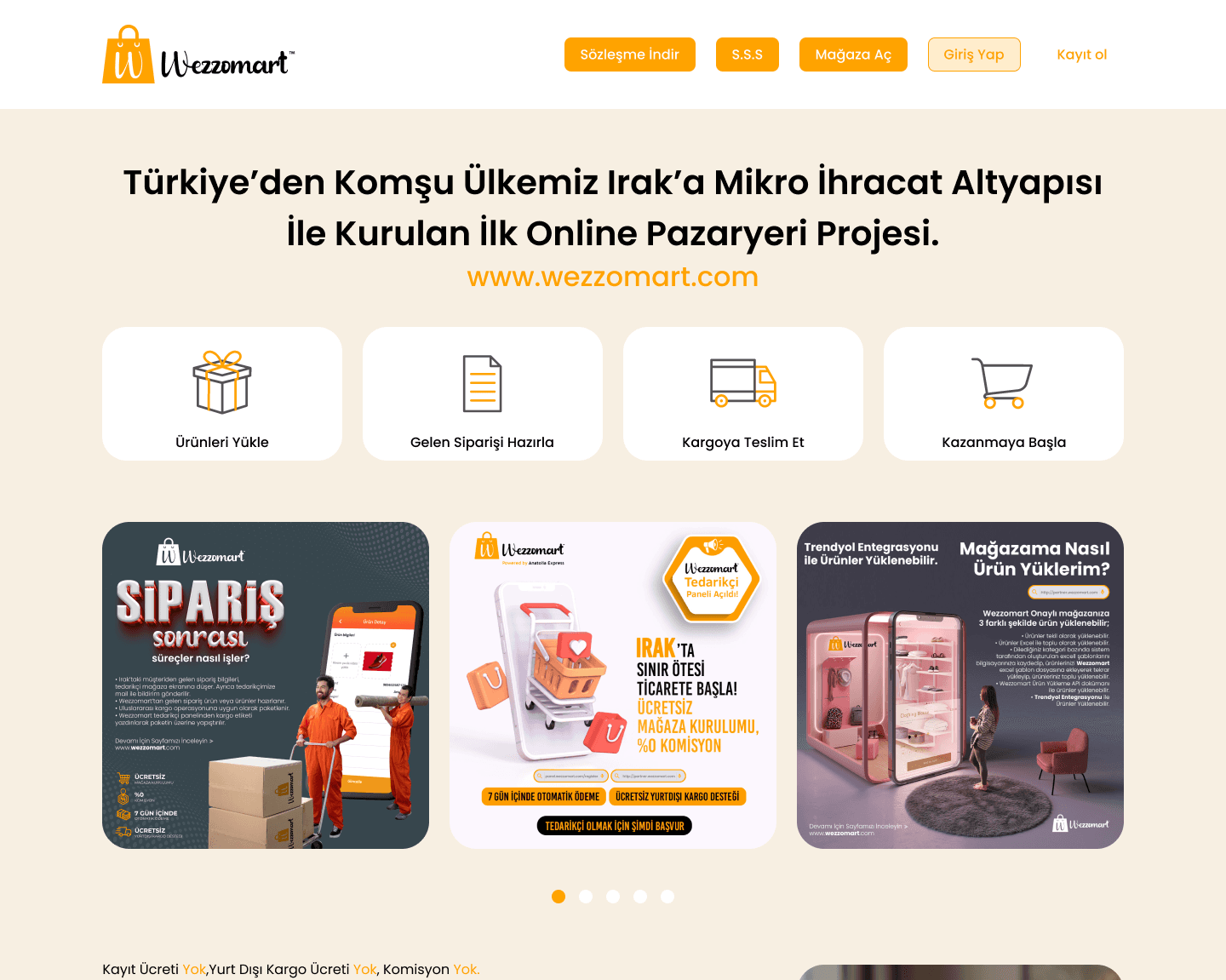 Partner Wezzomart Website